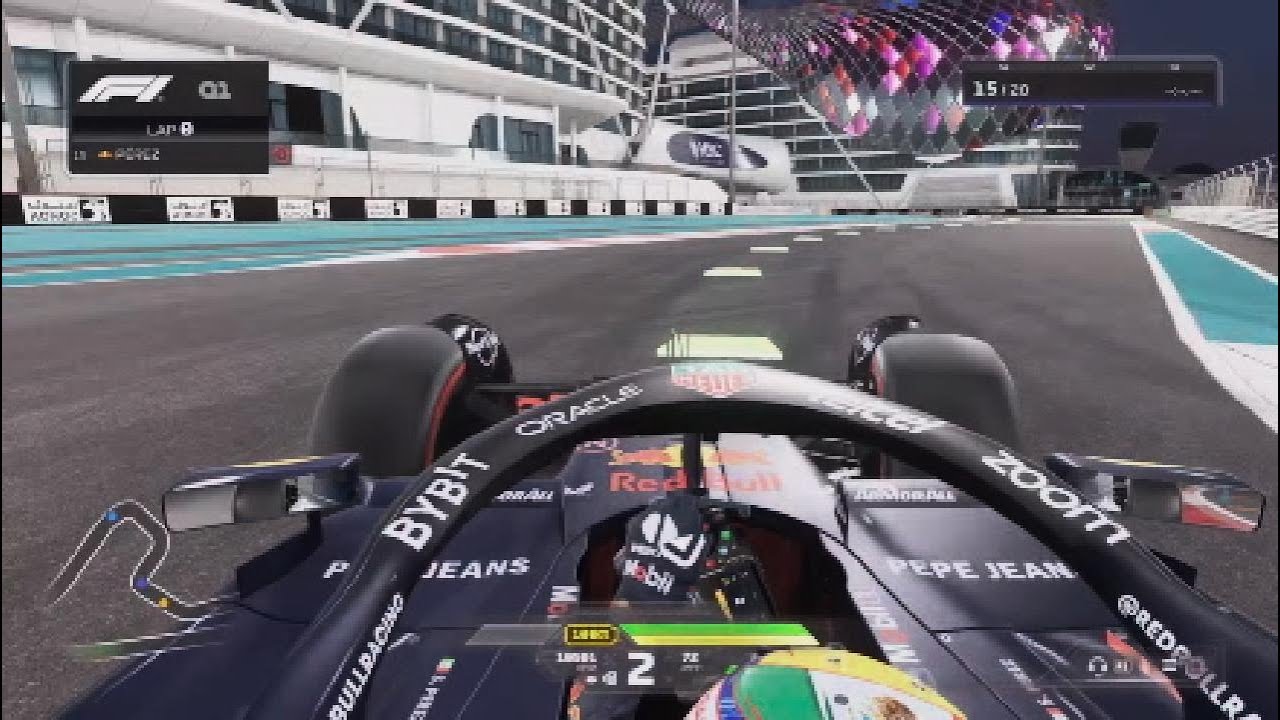 F1 24 | Abu Dhabi GP | Pole Lap | Sergio Perez