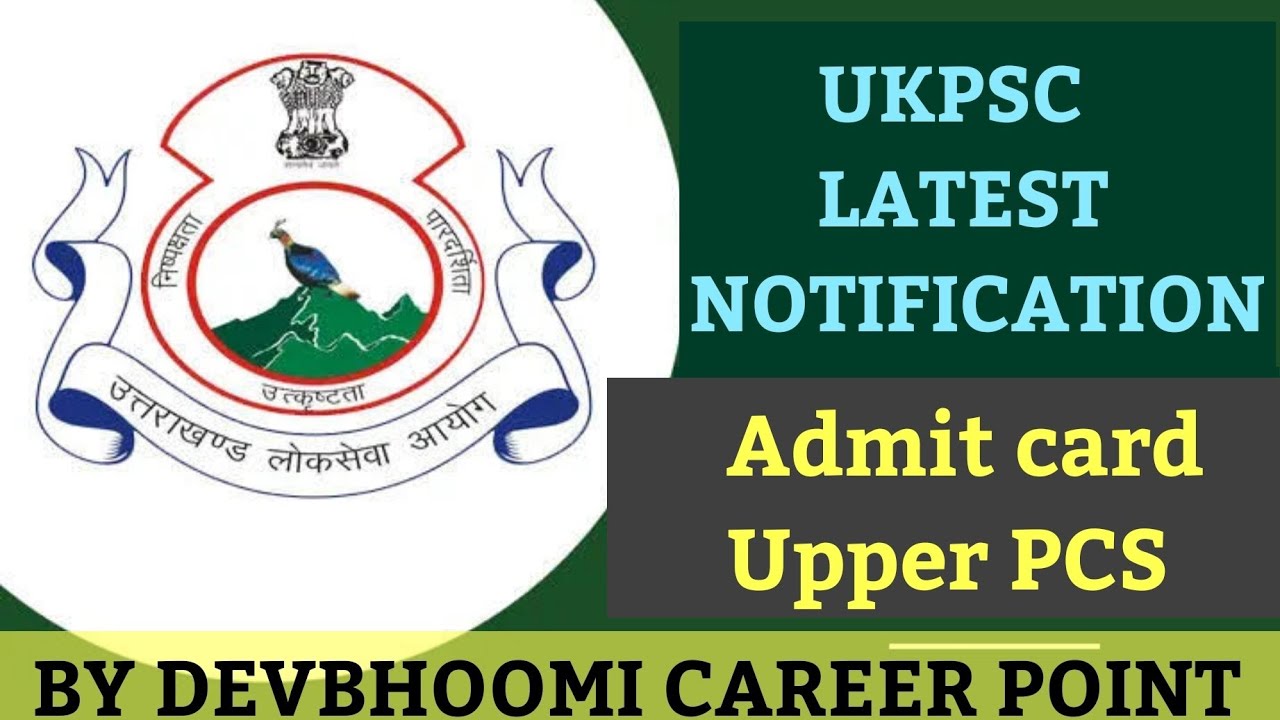 UKPSC LATEST NOTIFICATION 29 June 2026