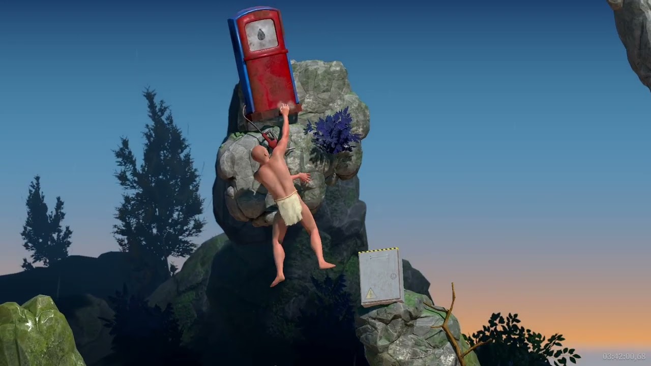 Гайд на прыжок в игре A DIFFICULT GAME ABOUT CLIMBING