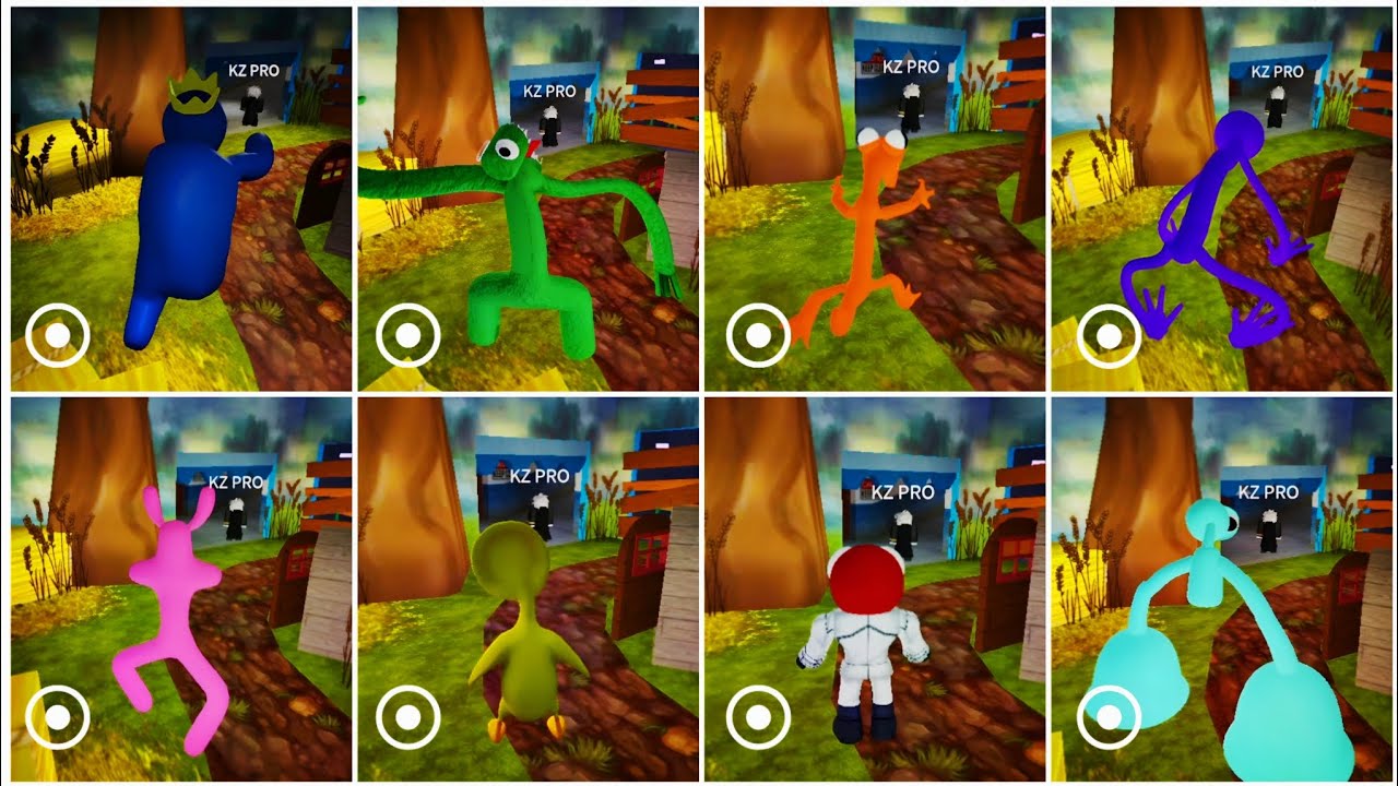 Rainbow Friends 1: Accurate Roleplay (All Morphs + Jumpscares)