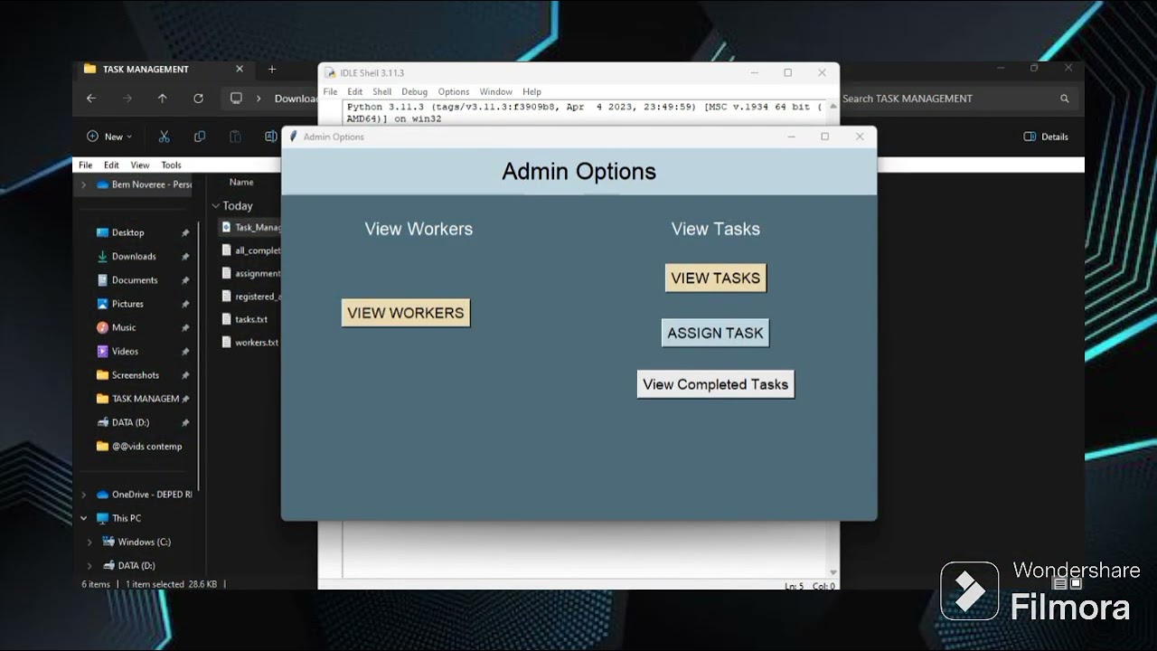 CC 203 - DATA STRUCTURES AND ALGORITHMS | TASK MANAGEMENT SYSTEM