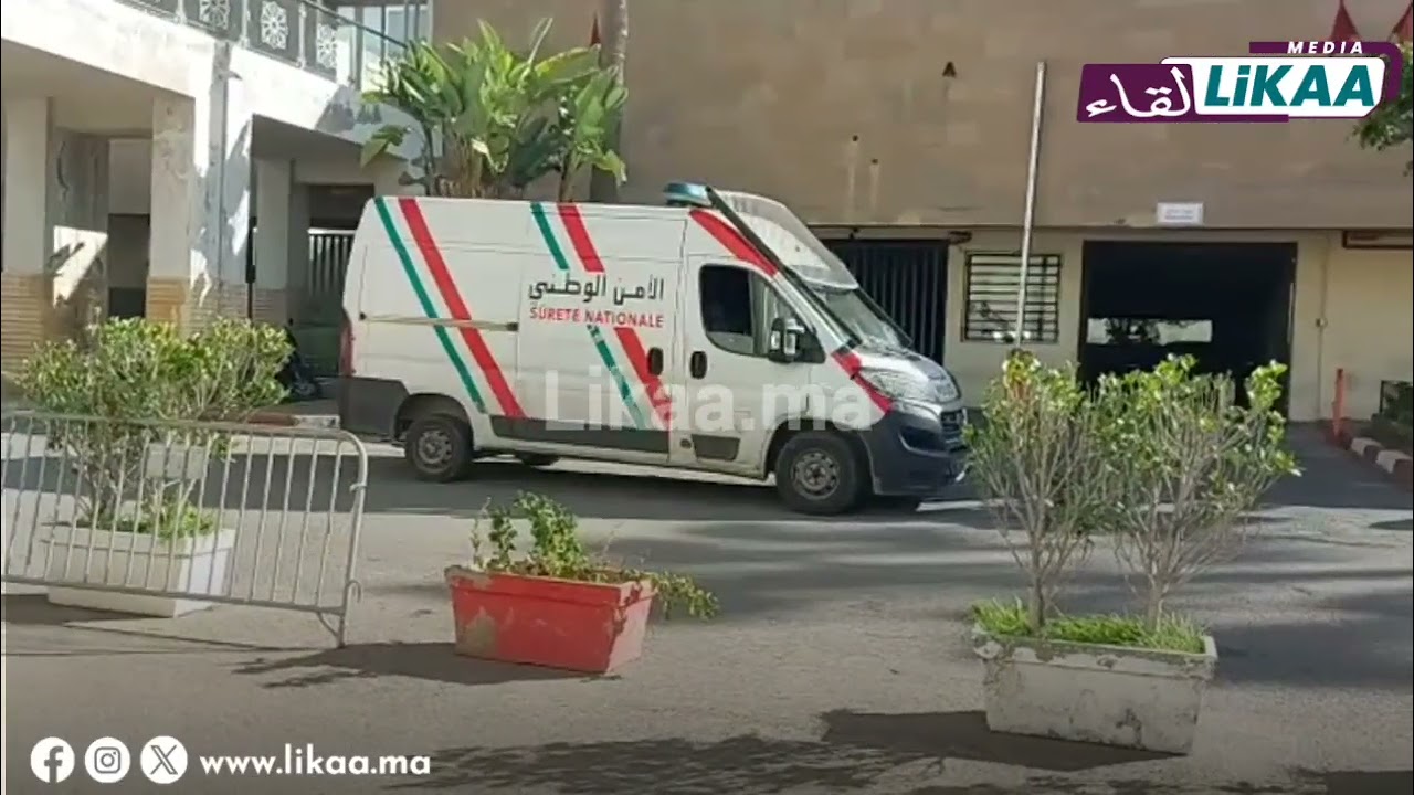  لحظة نقل سعيد الناصيري ومن معه إلى السجن المحلي عكاشة بالدار البيضاء
