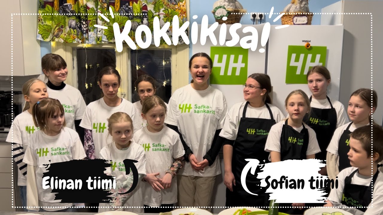 Elina vs. Sofia KOKKIKISA tiimeissä!