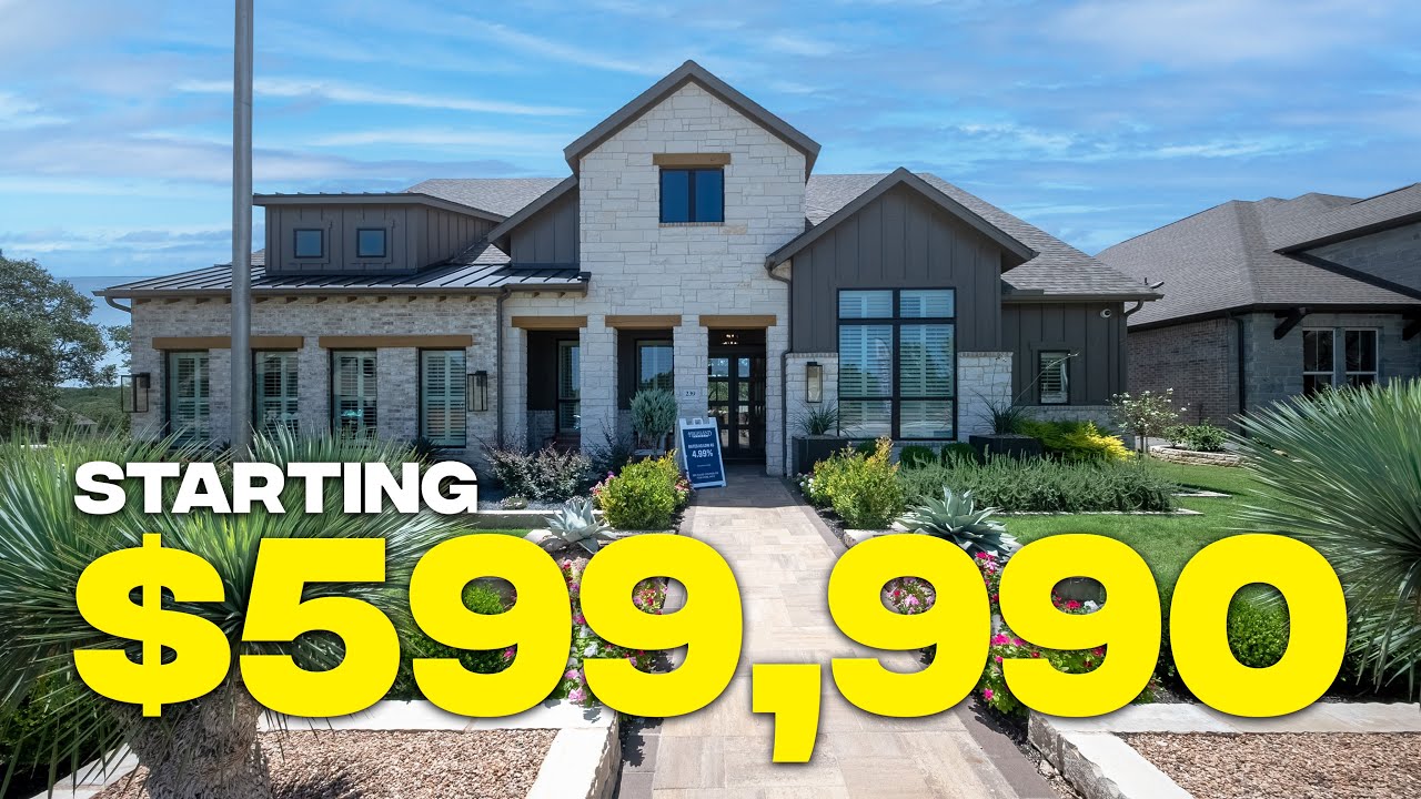 Luxury Traditional Home Starting At $599,990 | La Cima | San Marcos Texas