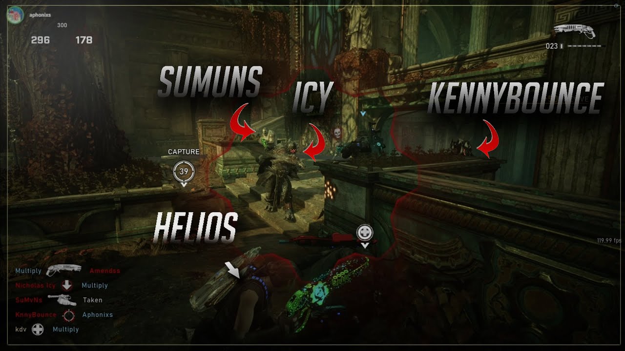 Gears 5 - I Found 3 Pro Players in Ranked Control... (Sweaty Ranked Control)