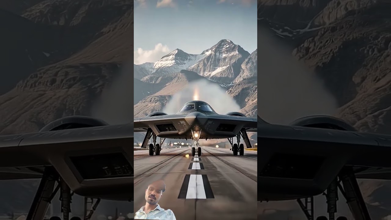 😱 B2 Spirit bomber 🤯! 