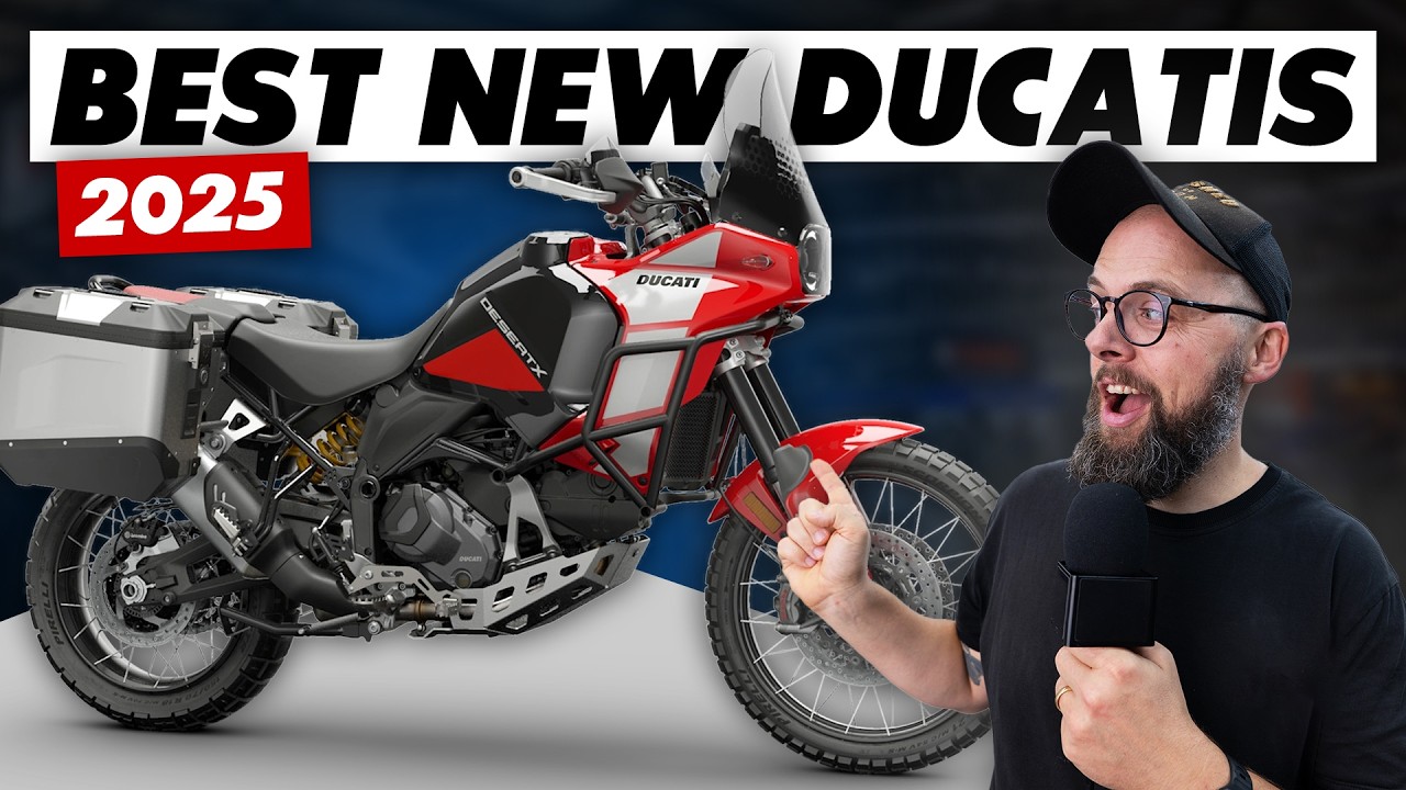 Лучшие новые и обновленные мотоциклы Ducati 2025 года!