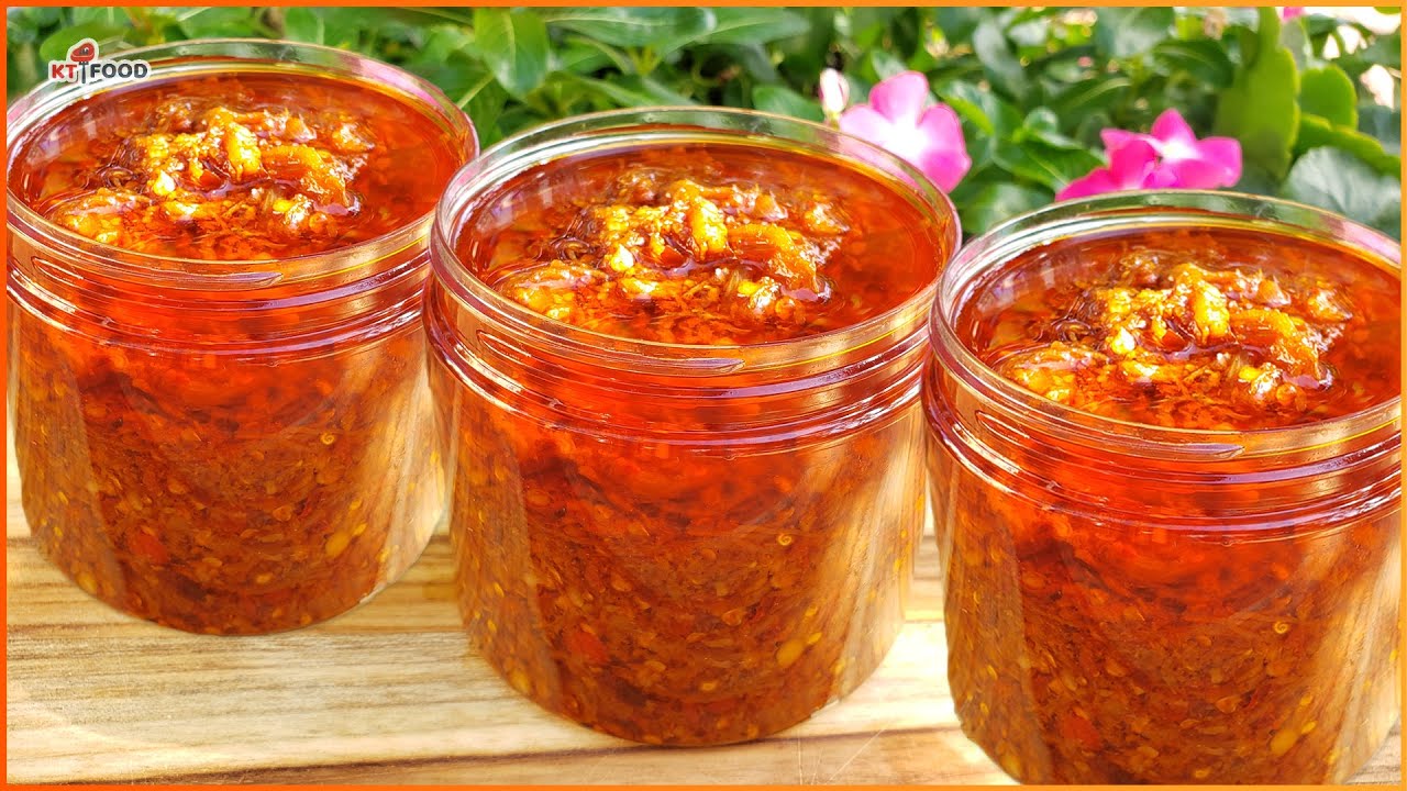 Cách Làm SỐT XO Hong Kong Huyền Thoại Nổi Tiếng Cả Thế Giới | Legendary XO Sauce | KT Food
