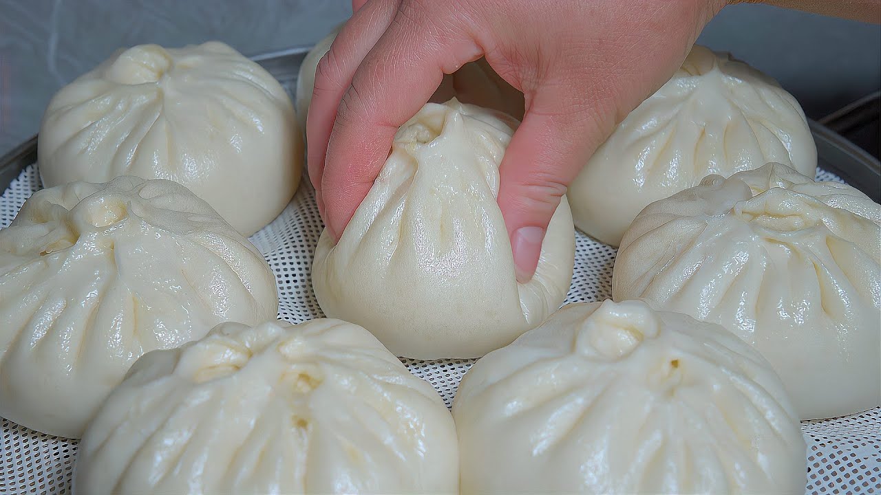 蒸包子時，不要提前發面！用這招蓬松暄軟不塌陷，太上人做法 #美食 #家常菜 #懒人做法 #简单美食 #特色美食