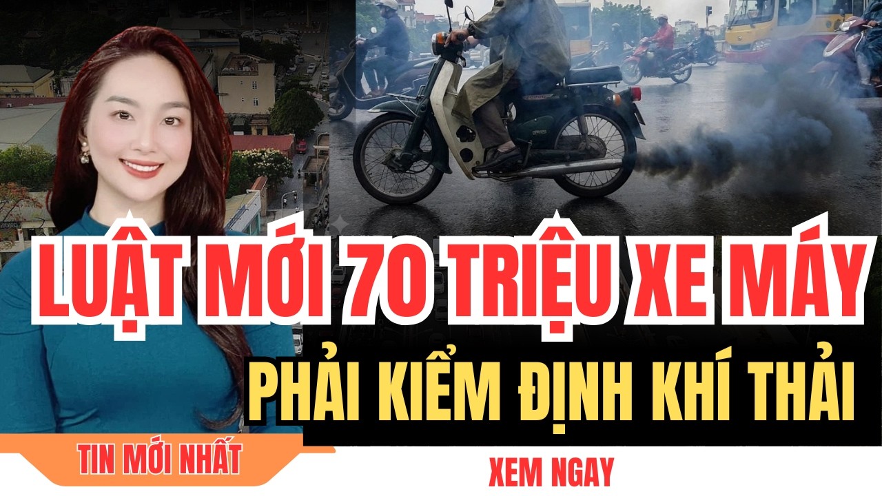 Luật Mới 2026 Gây Sốc: 70 Triệu Xe Máy Bị Kiểm Tra – Xe Cũ Thành Gánh Nặng, Thị Trường Đóng Băng