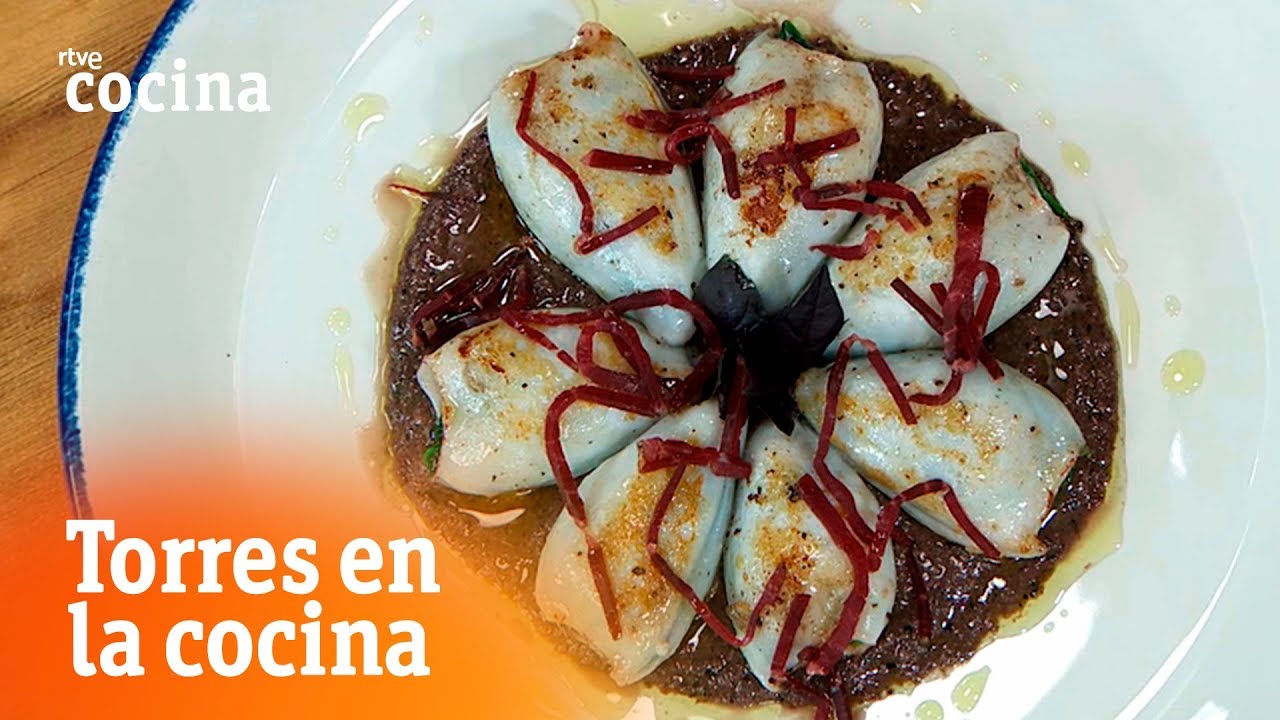 Calamares rellenos de espinacas - Torres en la Cocina | RTVE Cocina