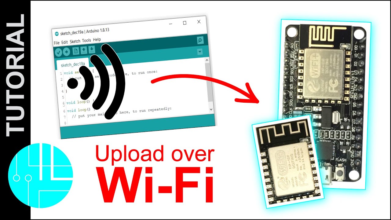 Программирование ESP-12E / ESP-12F / NodeMCU по Wi-Fi