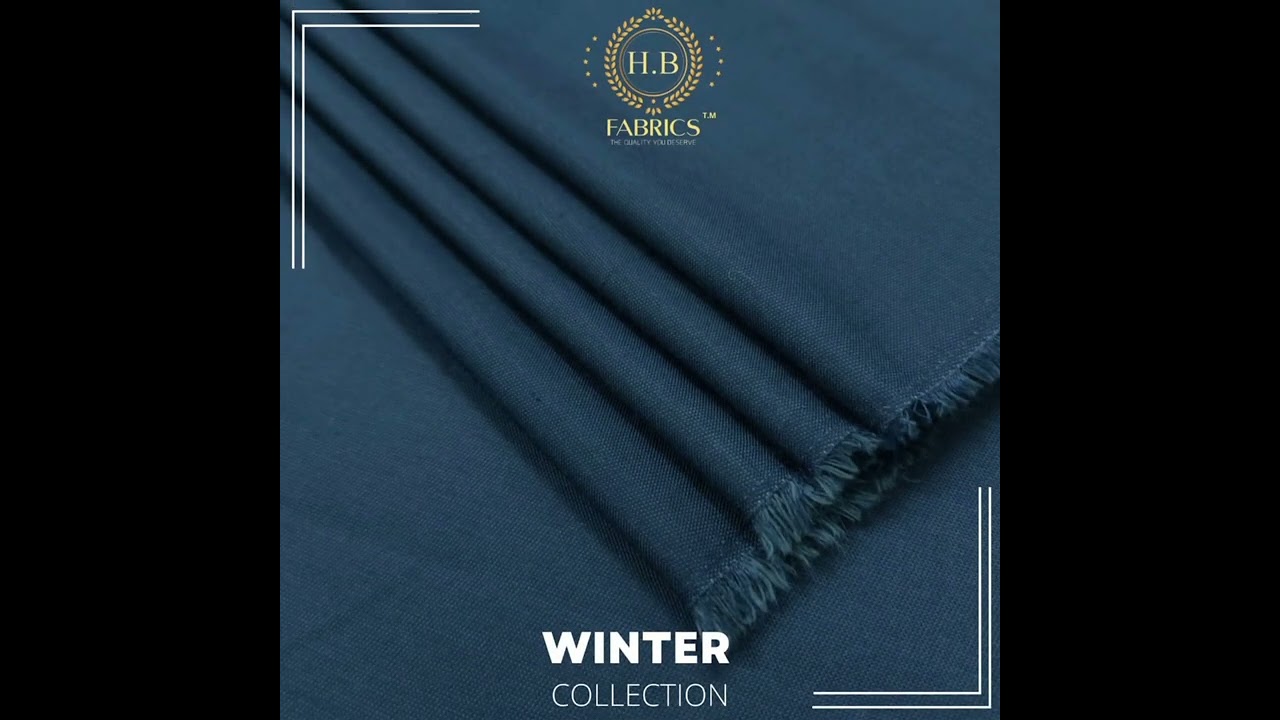 The H.B Fabrics Men's Unstitched Winter Collection.     #unstitched #suit  #clothing#mensclothing