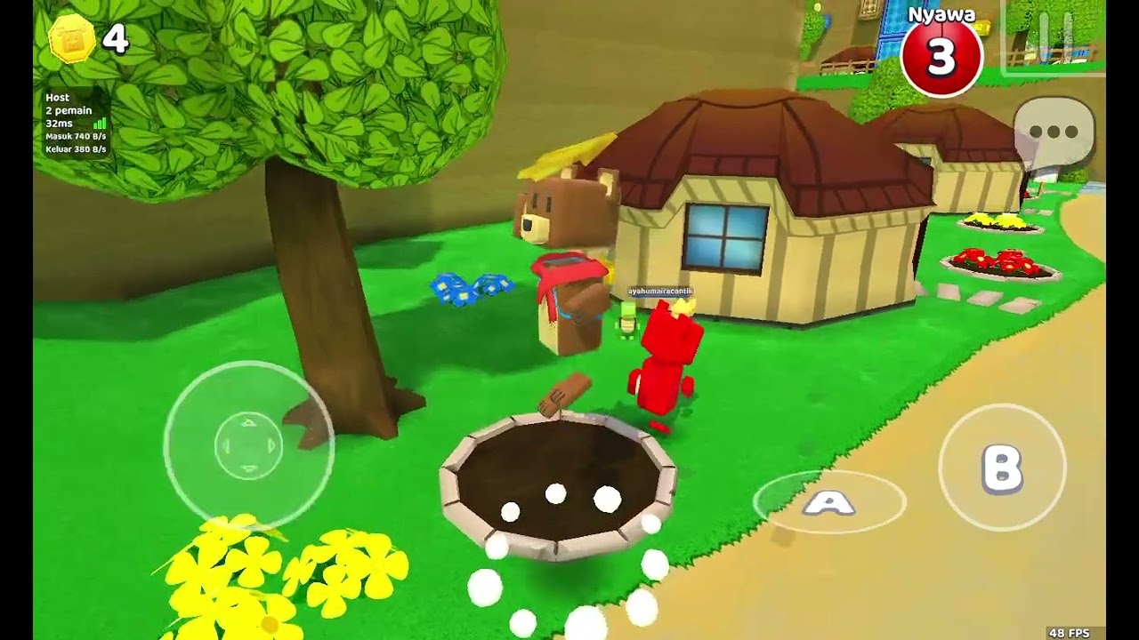 Ayo kita multiplayer di super bear adventure