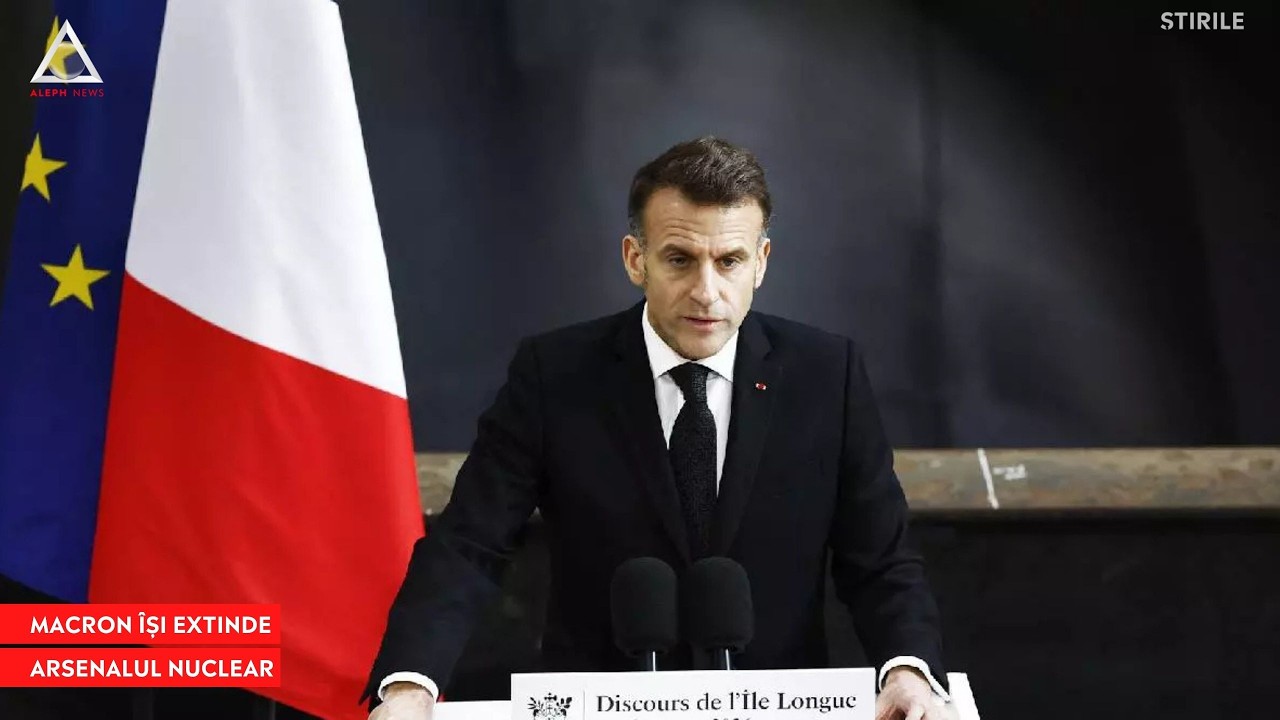 ATENȚIE: Macron anunță, în  mijlocul conflictului din Iran, că Franța își va mări arsenalul nuclear