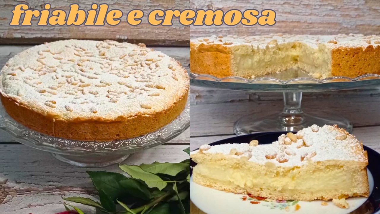 TORTA DELLA NONNA una torta della tradizione, bella, ricca, croccante e con un ripieno delizioso