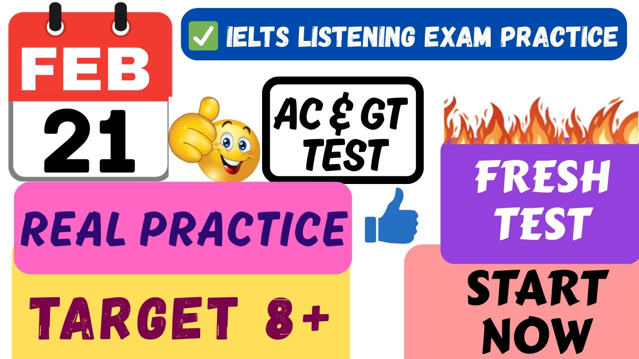 IELTS Listening Test with Answers | Boost Your Band Score Today | 21.02.2026