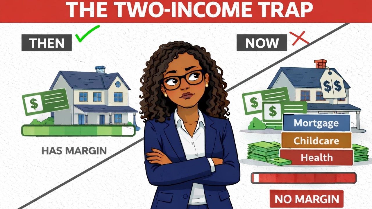 The TWO INCOME TRAP: Why Two Paychecks Still Feel BROKE