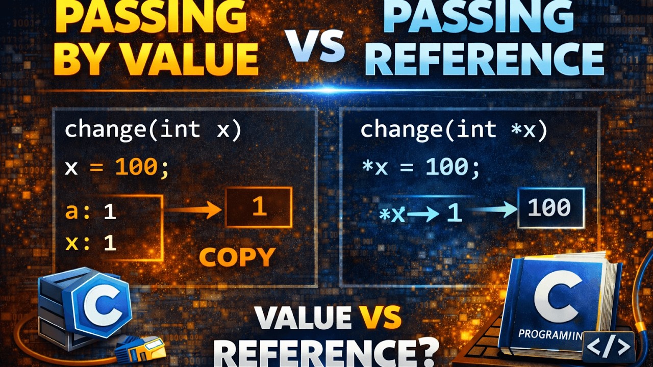 The Biggest Beginner Mistake in C (Value vs Reference)