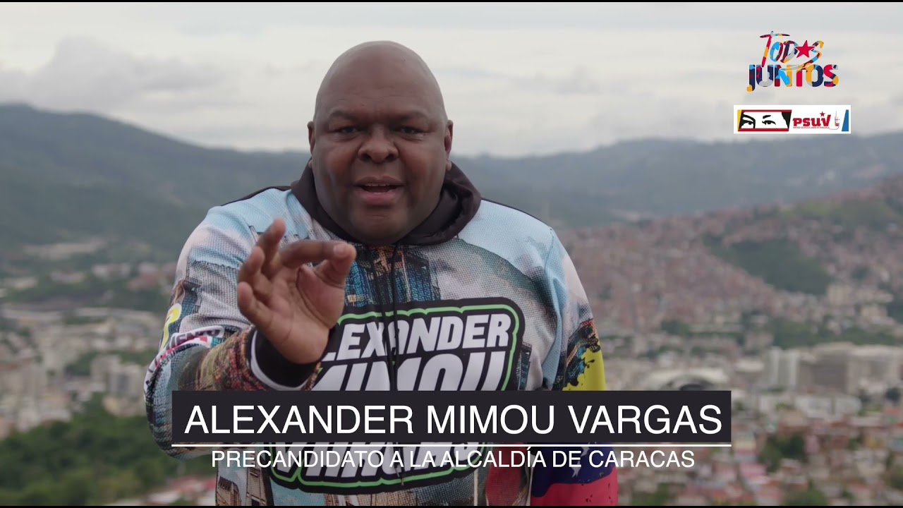 Precandidatura rumbo a la Alcald&iacute;a Bolivariana del Municipio Libertador. Alexander Mimou Vargas