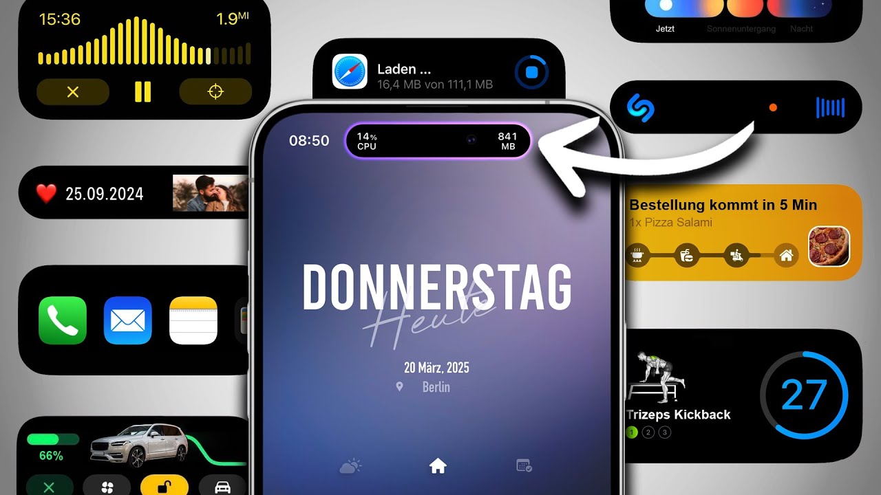 Damit wird die Dynamic Island (wirklich) n&uuml;tzlich! 🤯