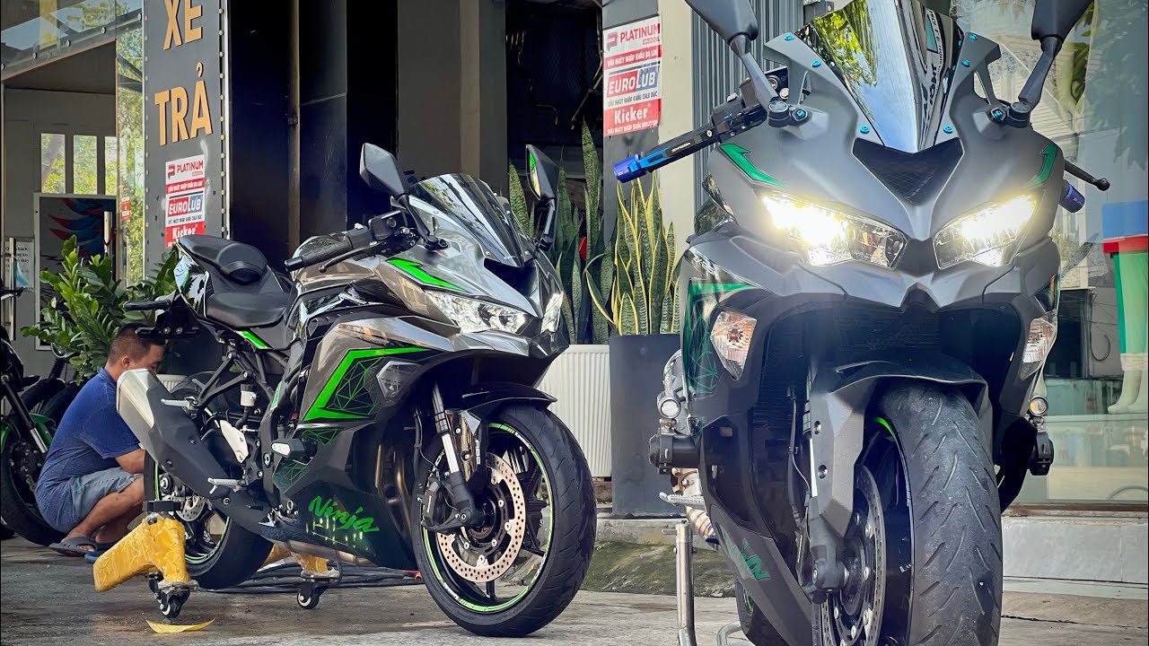 98-|Dương motor| kawasaki zx25r 2022 vs 2023? với những cải tiến hoàn toàn mới