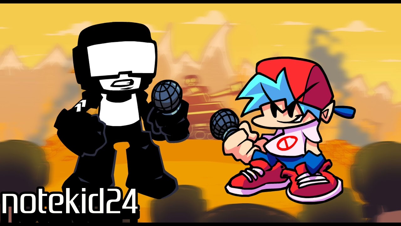 Flows Tankman vs Boyfriend Custom Song made by notekid24 FNF
