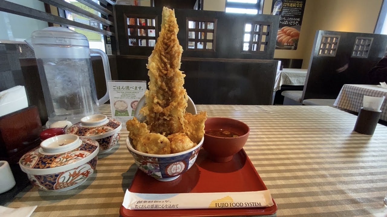 Amazing Tempura rice bowl | Tempura restaurant Ebinoya in Japan