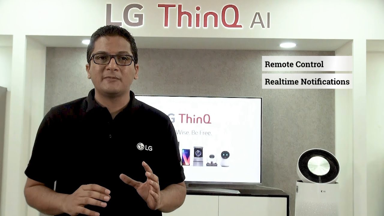 LG THINQ – PuriCare Air Purifier Demonstration