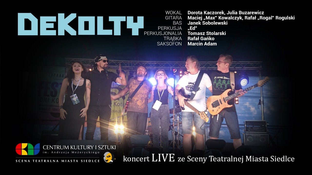 DeKolty - Koncert LIVE ze Sceny Teatralnej Miasta Siedlce