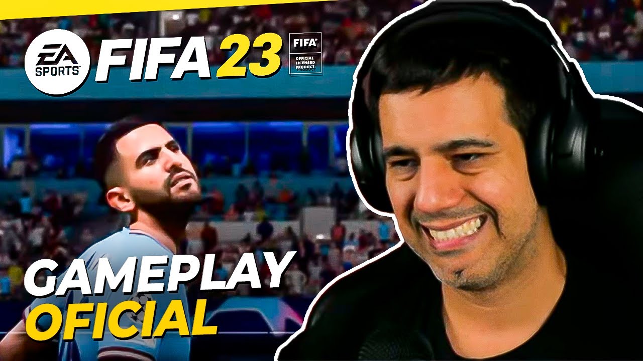 FIFA 23 GAMEPLAY - REACT DA GAMEPLAY DO JOGO DE TODES.