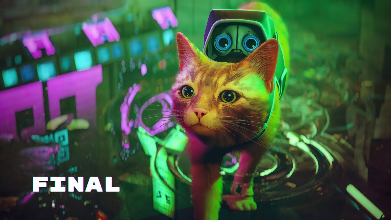 STRAY | Прохождение | Финал