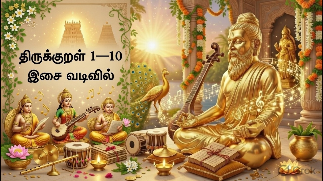 அடிகளில் இவ்வளவு அர்த்தமா? 😱 Life Changing Thirukkural Song#திருக்குறள்#திருவள்ளுவர்#தமிழ்_மணம்