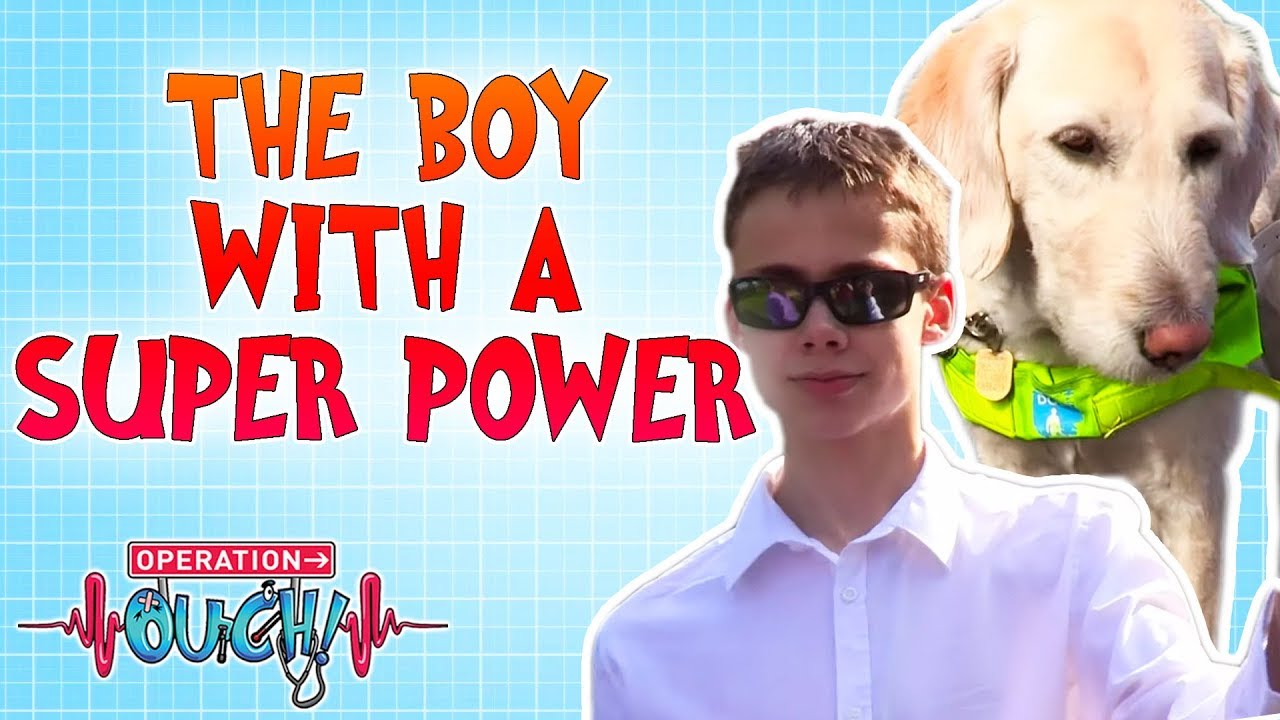 The Boy With a Super Power | Operation Ouch | Science for Kids