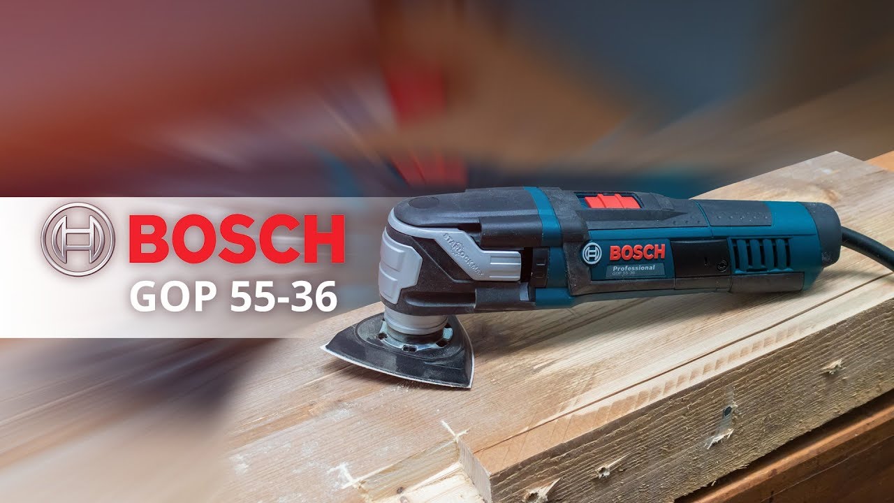 BOSCH GOP 55-36 MULTI CUTTER STARLOCK MAX Höchstleistung für härteste Anwendungen