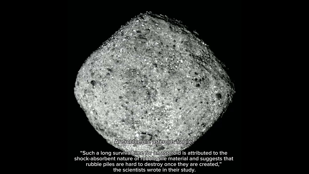 Rubble Pile Asteroid.