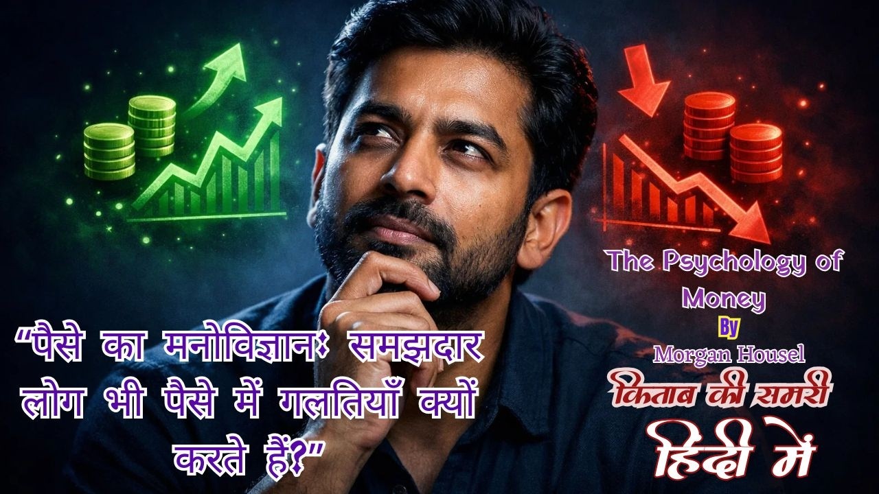 The Psychology of Money Hindi Summary | समझदार लोग भी पैसे में गलतियाँ क्यों करते हैं? #booksummary