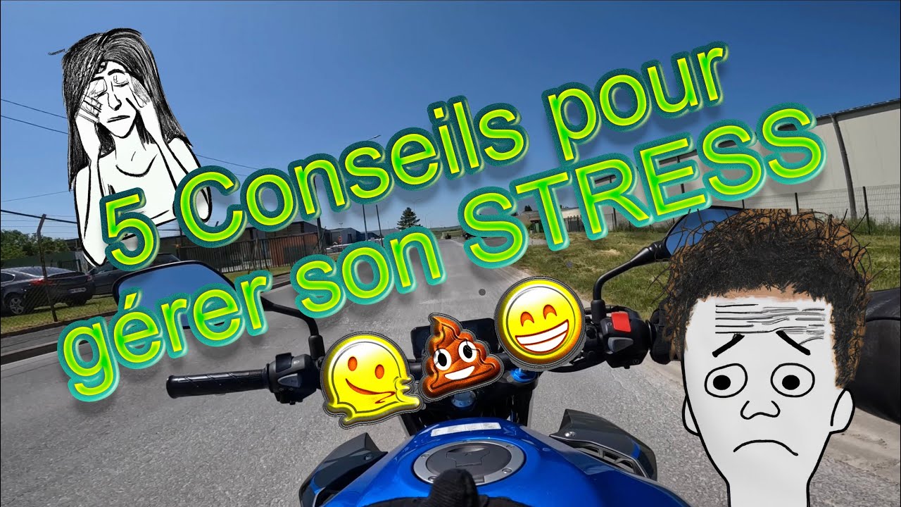 Permis Moto 🏍️: 5 Conseils pour g&eacute;rer son Stress 🫠💪🏻✌🏻
