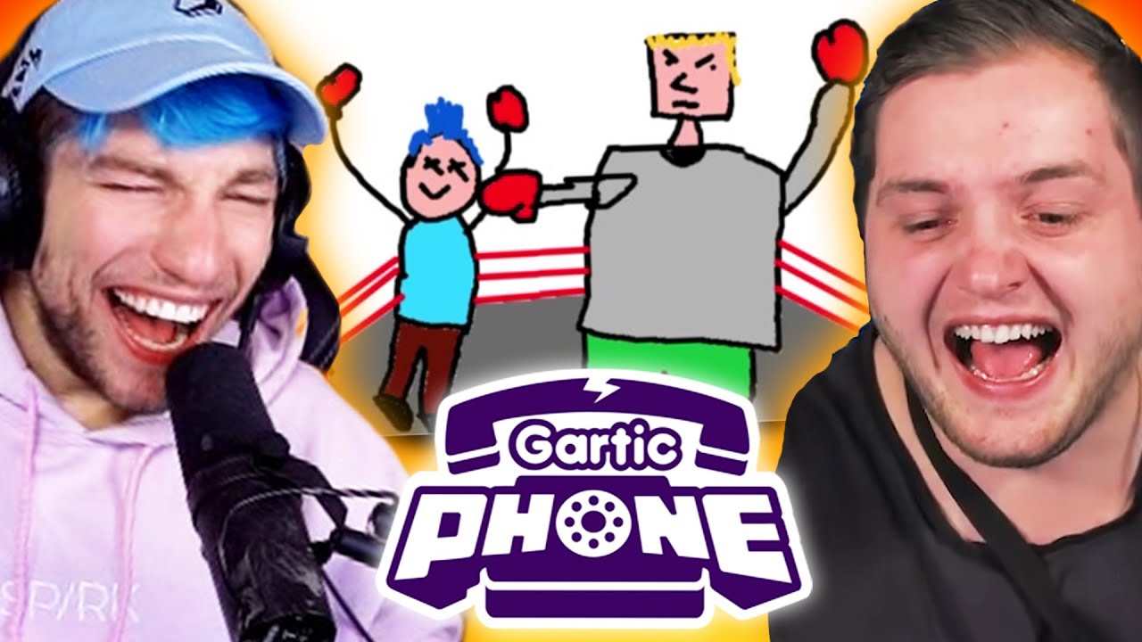 MEGA LACHKICK mit TRYMACS und Co | Gartic Phone