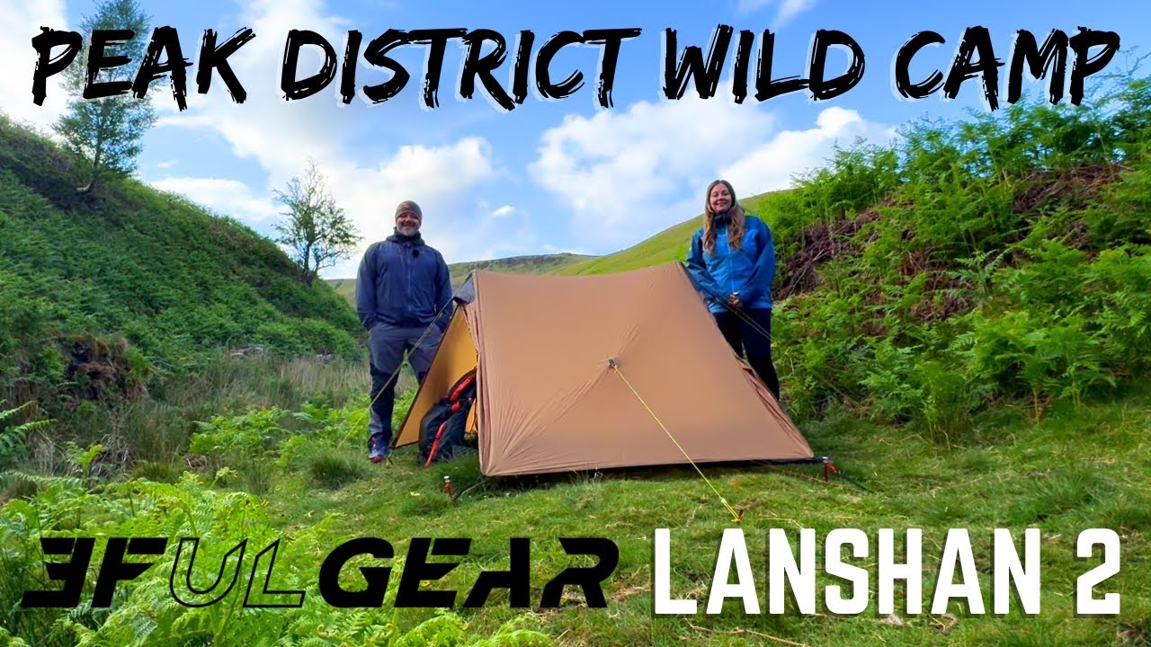 PEAK DISTRICT WILD CAMP 🌧️ Caught in a Storm | Camping Next to a Stream