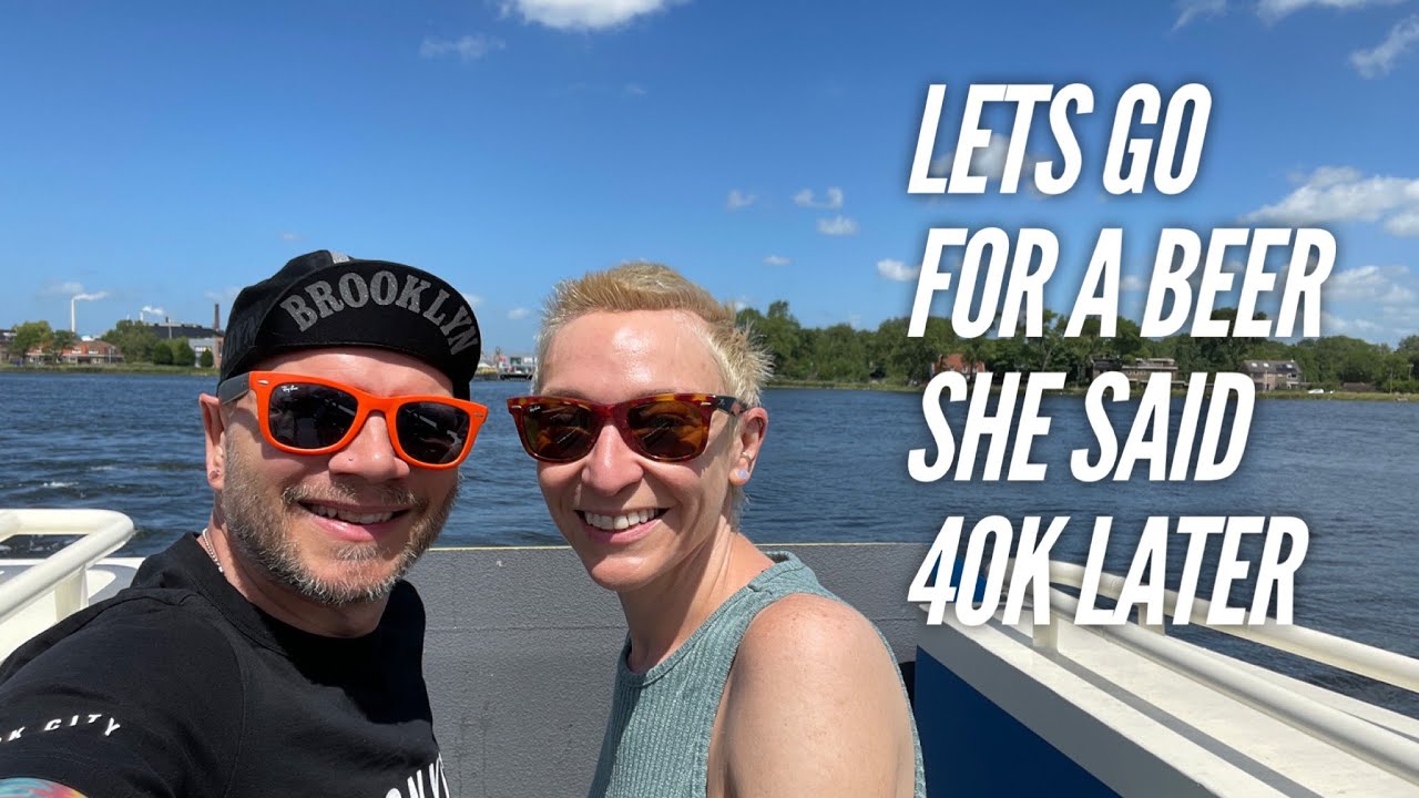 40km bike ride for a beer, Netherlands life