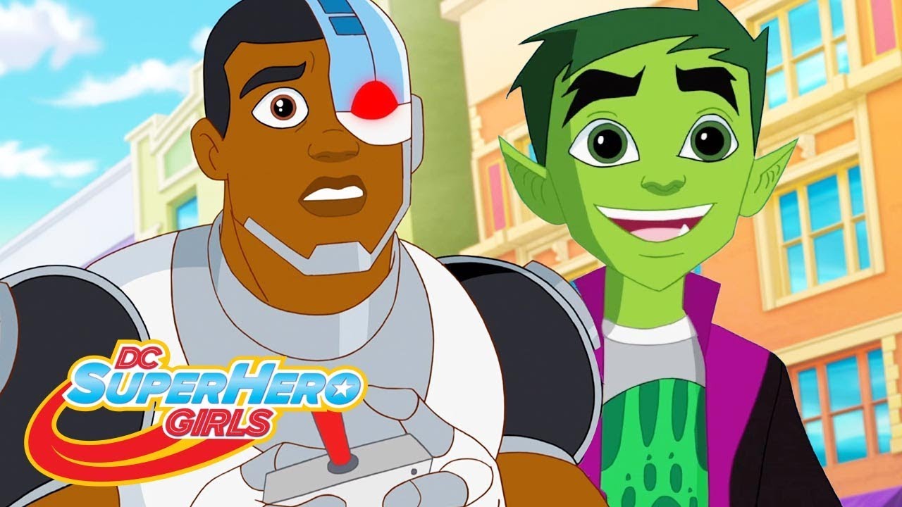 I Migliori Momenti di Beast Boy e Cyborg | DC Super Hero Girls Italia