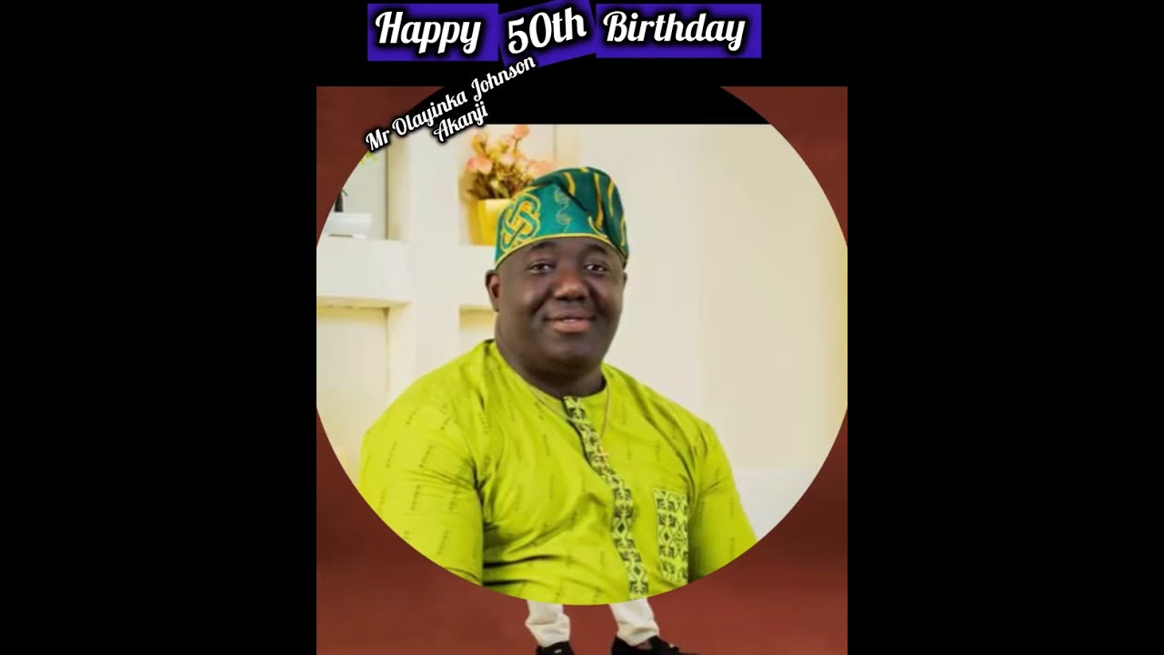 Happy 50th birthday sir