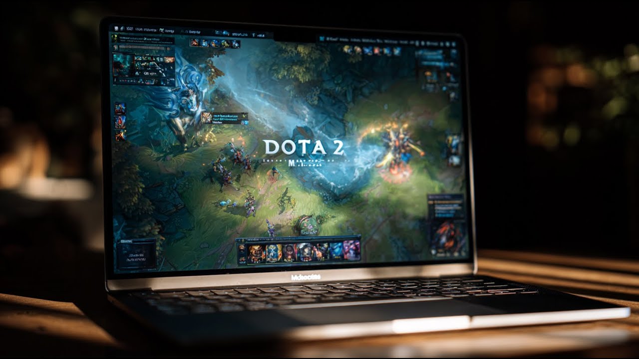 Реальные настройки Dota 2 на MacBook Air M4 и честный FPS