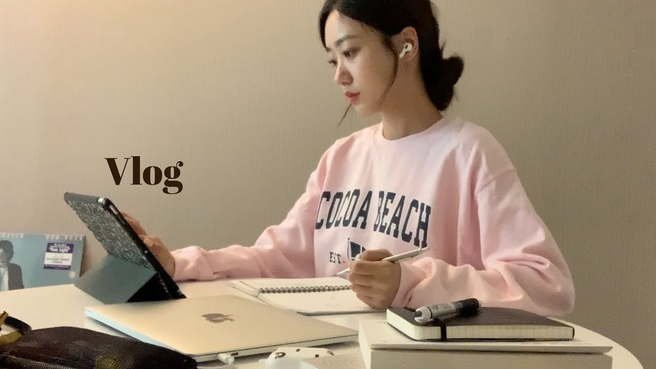 sub. Vlog  5학년이지만 대학생 브이로그 I 폭풍 자소서 쓰고 카공 ☕️ I 아비에무아 I 필름 현상하고 토익 공부하는 여유로운 일상!