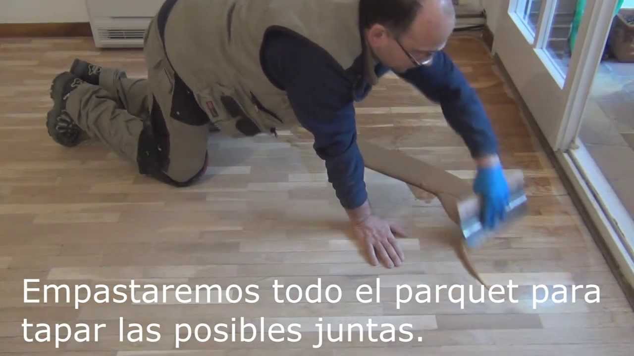 restauraci&oacute;n de parquet