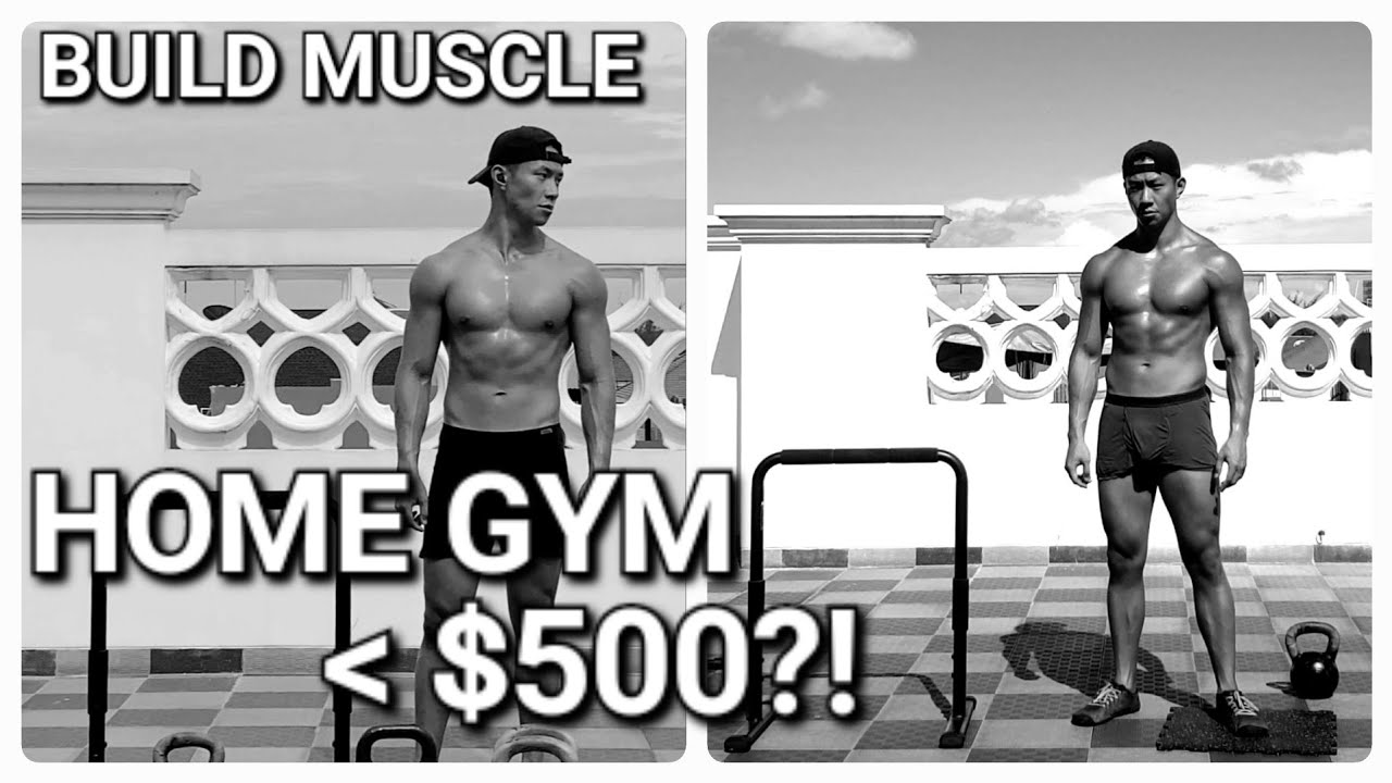 The ONLY TWO Workout Equipment You Really Need To Build Muscle At Home On A Budget!