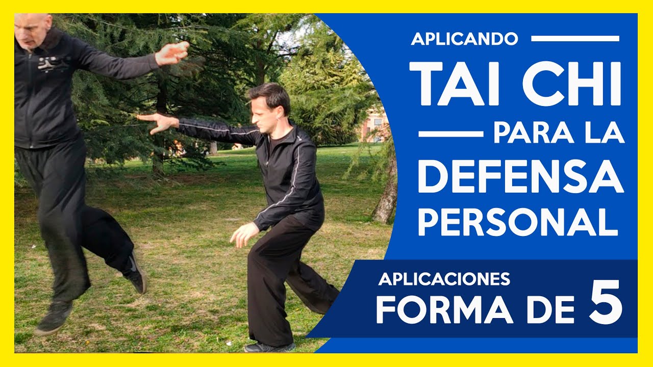 TAI CHI para la DEFENSA PERSONAL | Aplicaciones de los 5 movimientos  | CLASE TAICHI ONLINE #05