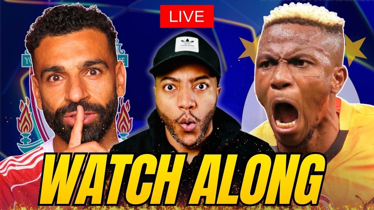 🔴 LIVERPOOL vs GALATASARY WATCH ALONG | Full Match Reaction | CHAMPIONS LEAGUE 25/26