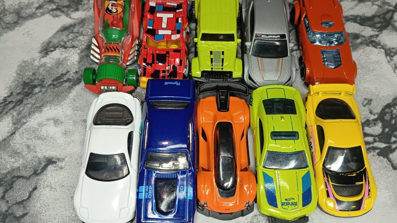 Hot Wheels Collection: 11  Amazing Cars | Relaxing Metal ASMR